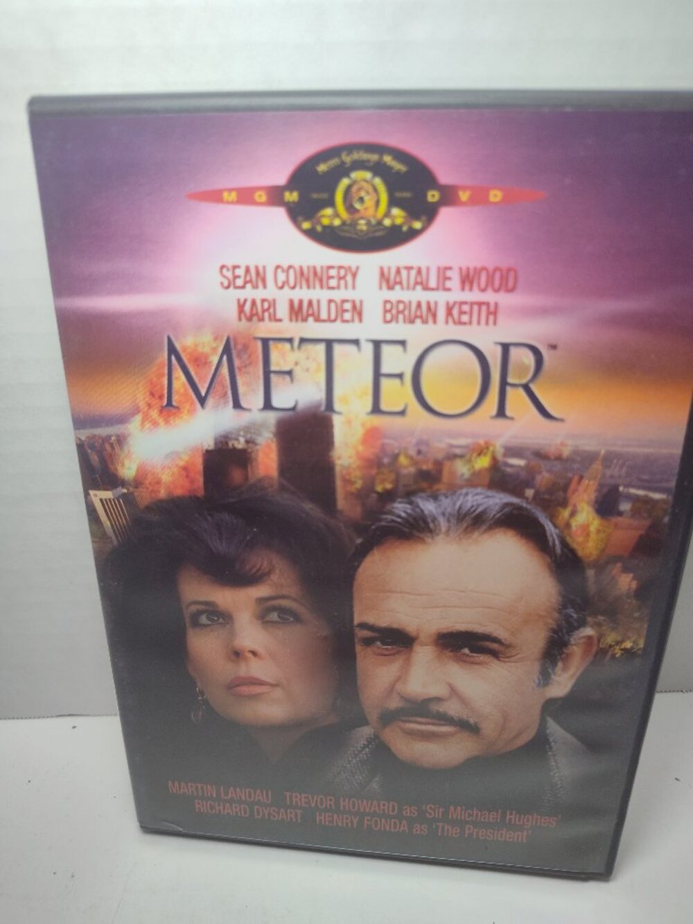 Meteor DVD 1979 Sean Connery Natalie Wood Karl Malden MGM Sci Fi Disaster